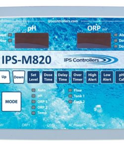 IPS M820 PH and dual ORP controller commercial and residential pools