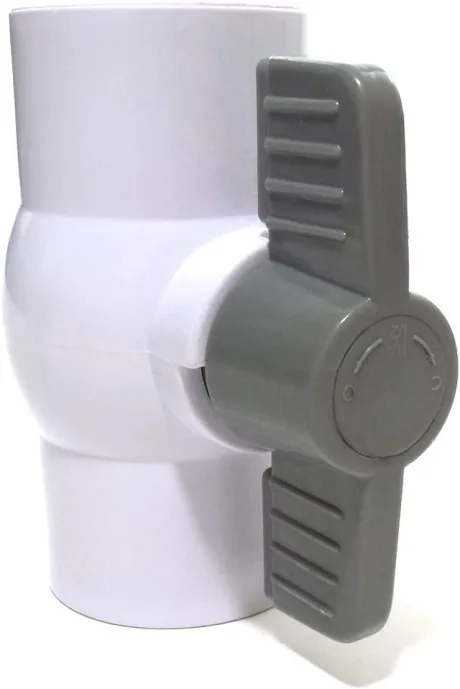 Super-Pro 25800-150-000 1.5" S White Ball Valve