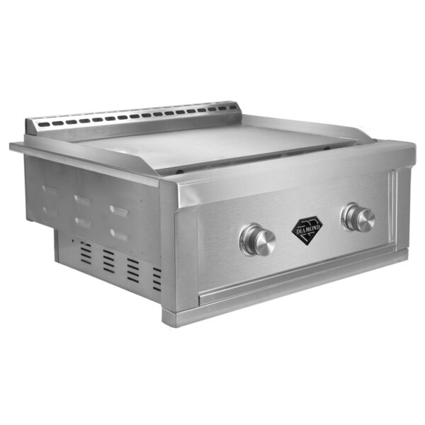 30″ DIAMOND GRIDDLE Stainless Steel | DG-G30