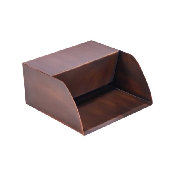 The Outdoor Plus | RADIUS SCUPPER Copper & Stainless Steel