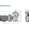 Hayward Power-Flo LX Above Ground Pool Pump with Strainer and Cord | 115V 1.5HP | W3SP1580X15 - Image 2