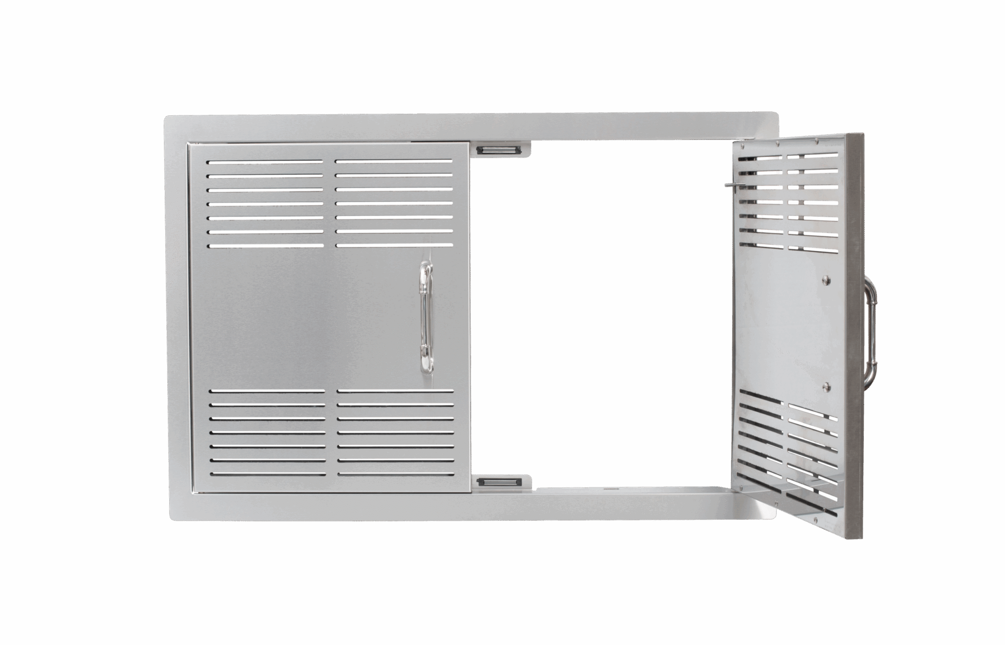 30″ Stainless Steel Vented Double Door with Reveal - Image 2