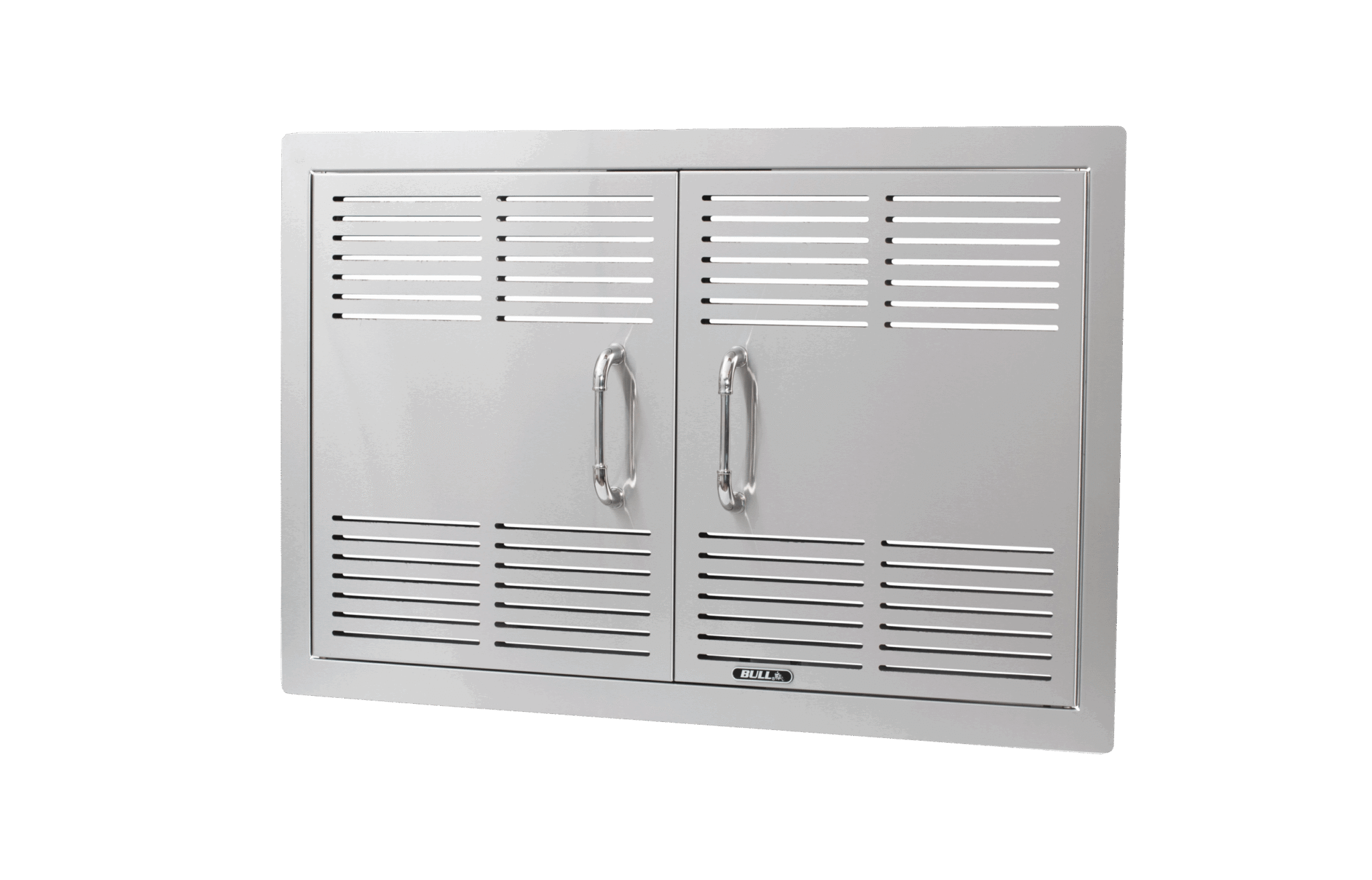 30″ Stainless Steel Vented Double Door with Reveal