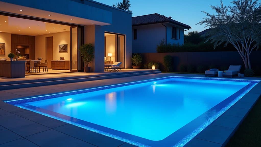 dynamic pool illumination with control