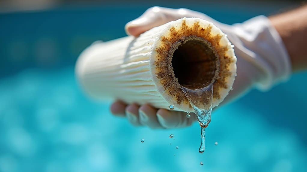 filter failure troubleshoot pool