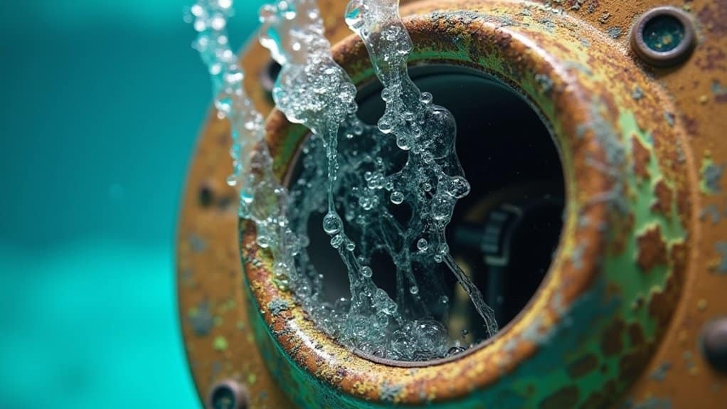 moisture intrusion causes pool light failure