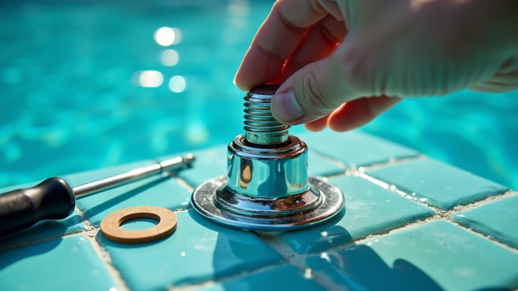 pool light repair steps
