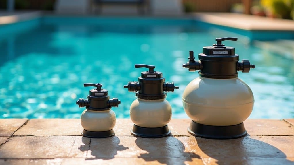 swimming pool filter type