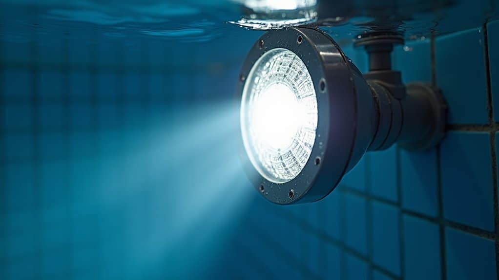 diagnose pool light flickering