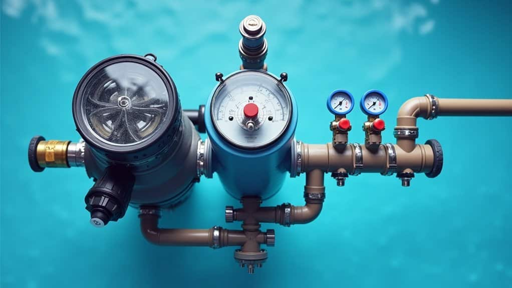 integrated pool circulation system