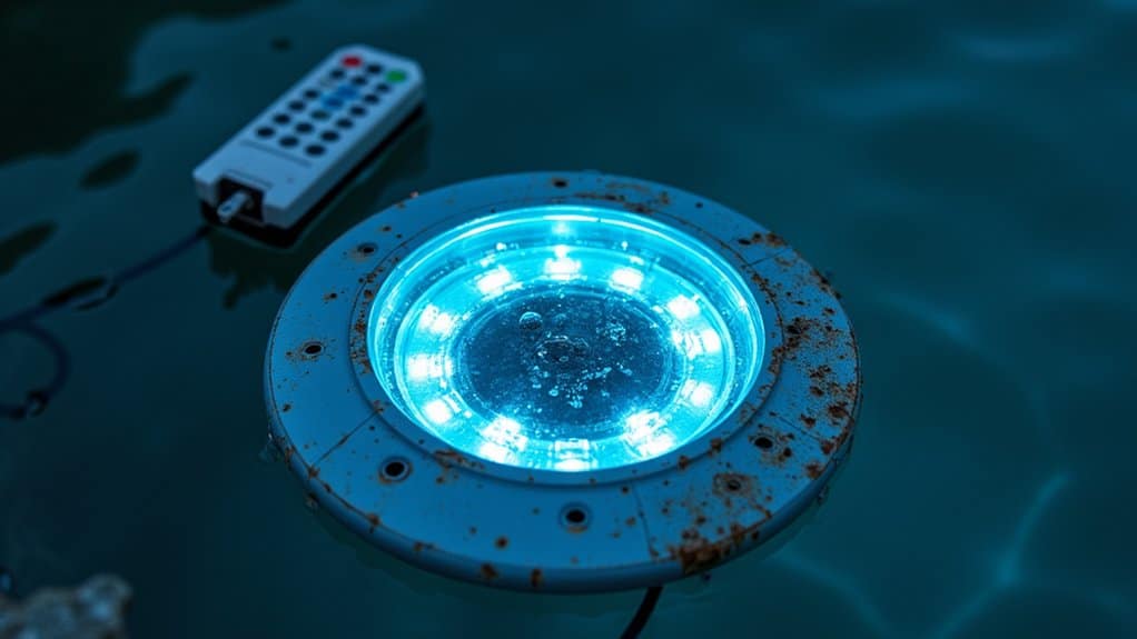 led pool light issues