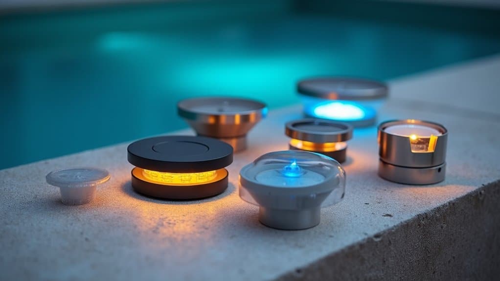 selecting stylish pool lighting