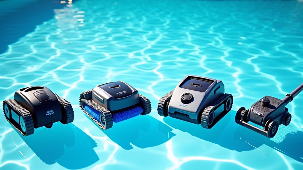 pool cleaner operation types