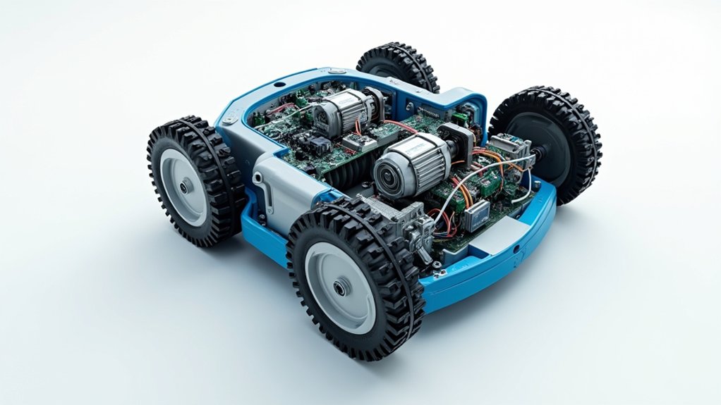 robotic pool cleaner components