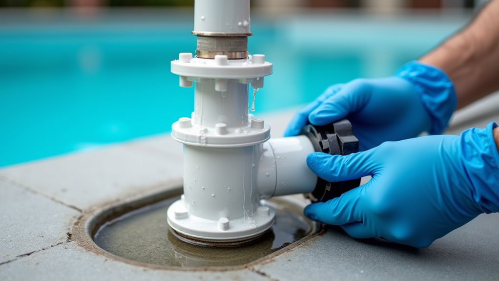 power off find active leak