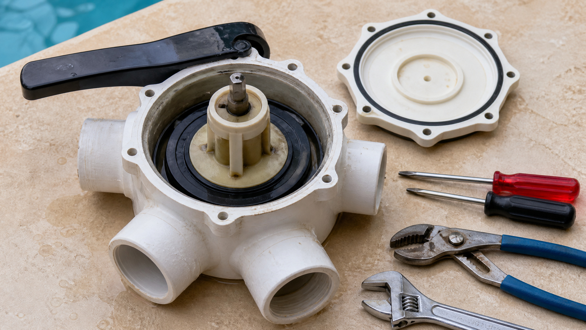 replace diverter o rings gaskets