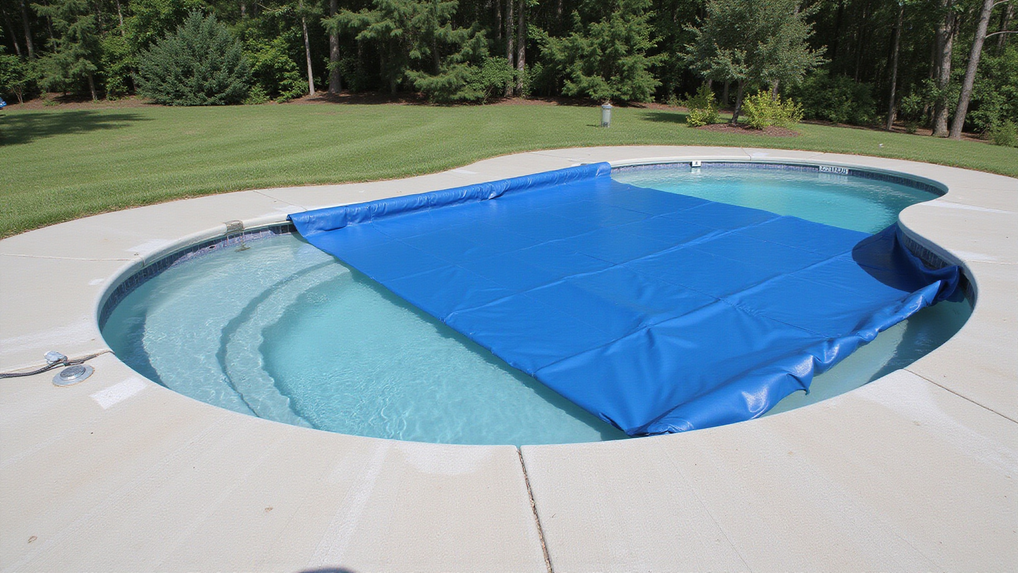 lower water below skimmer lines