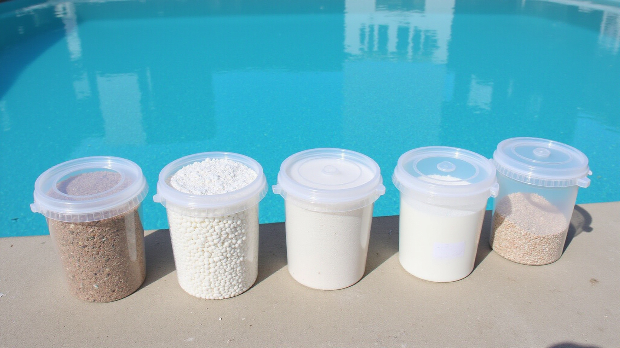 best pool filter sand alternatives