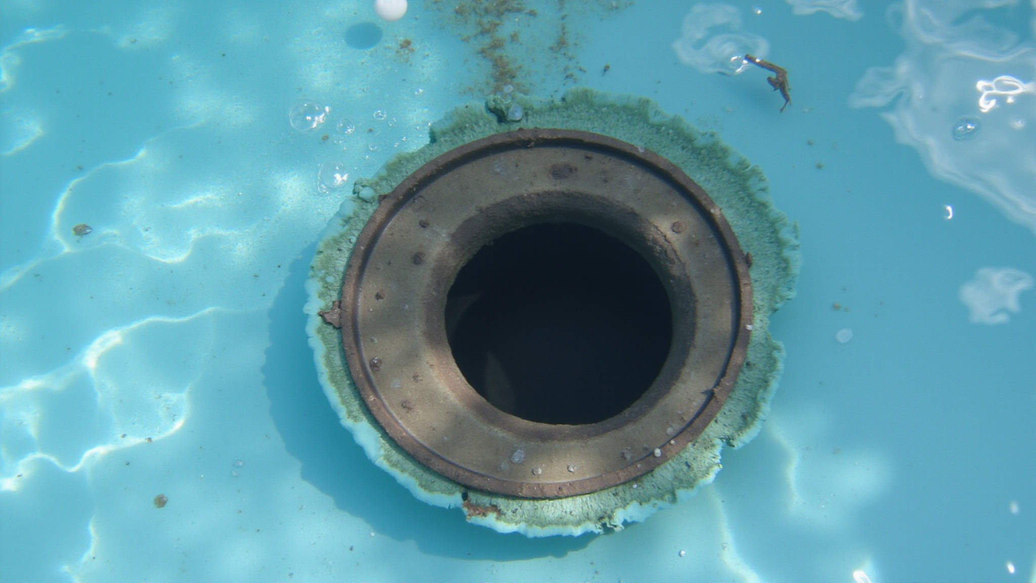 drain pool lines before winter