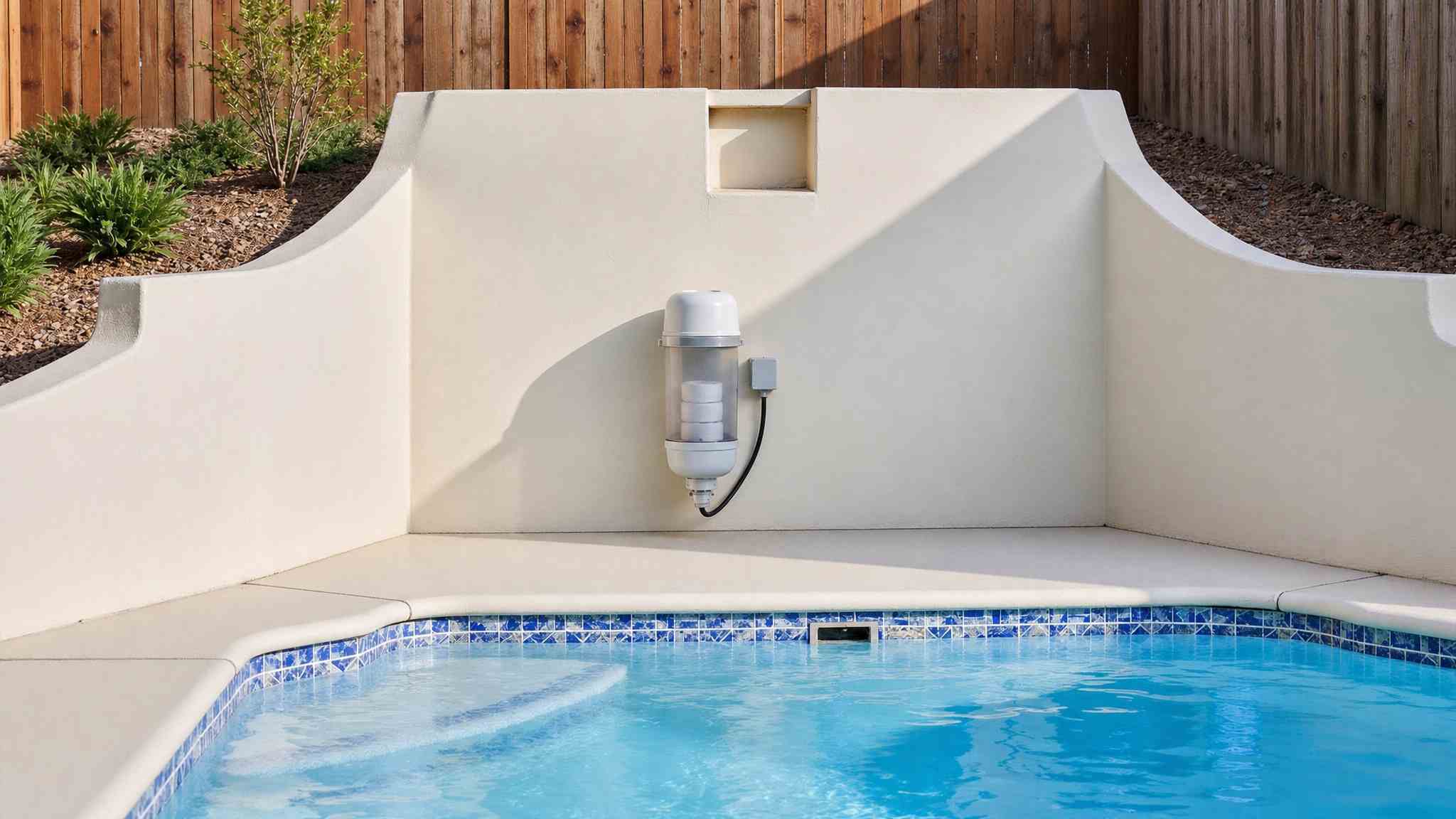 automatic pool chlorine control