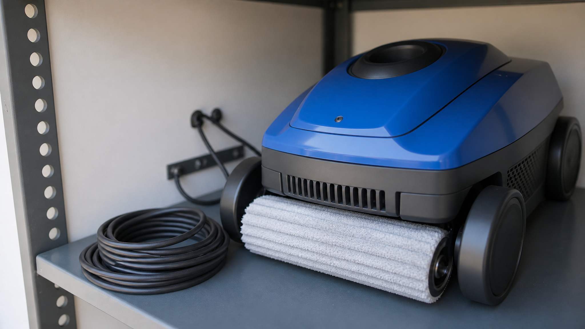 winter storage for robotic pool