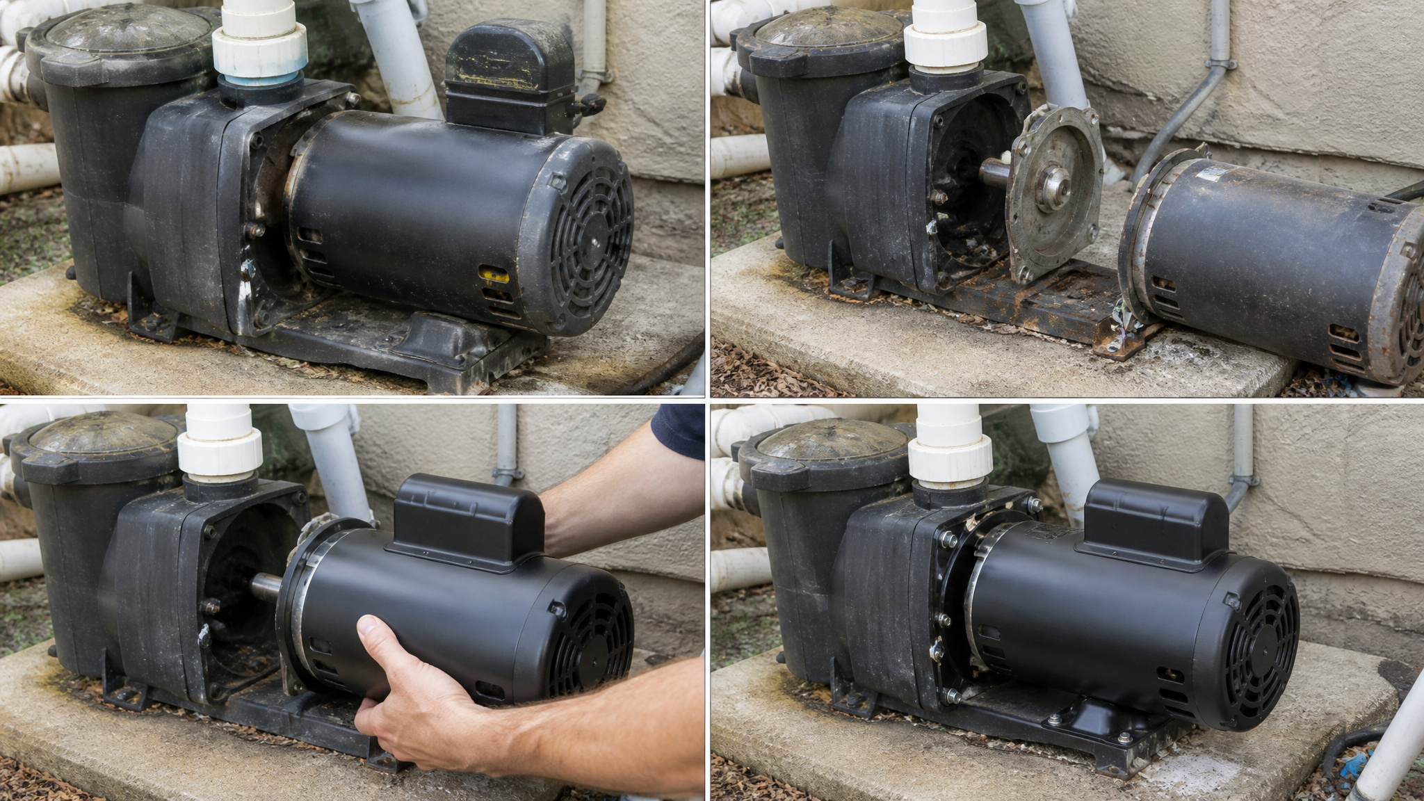 Pool Pump Motor Replacement