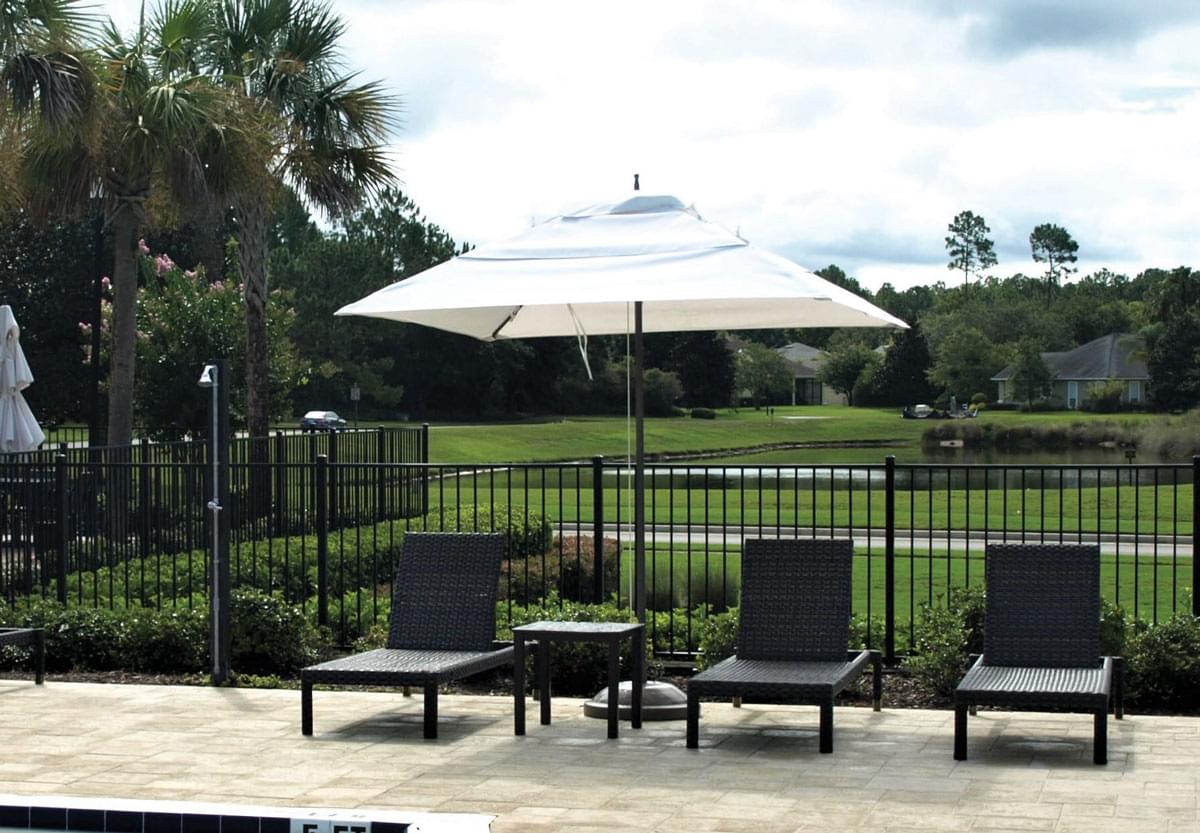 Fiberlite Umbrellas | Mandarin | Square - Image 3