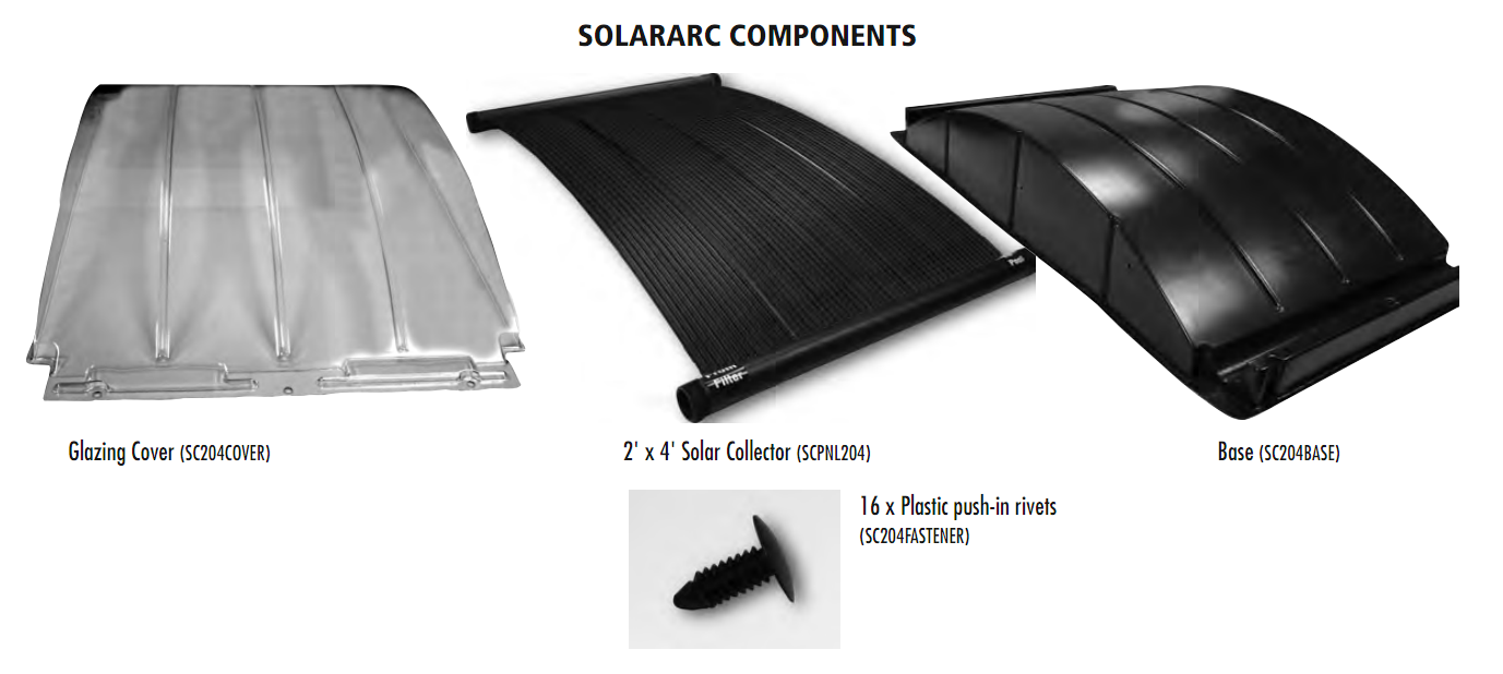 Smartpool Solar Arc Solar Heating System | S204 | Prime Pool Market